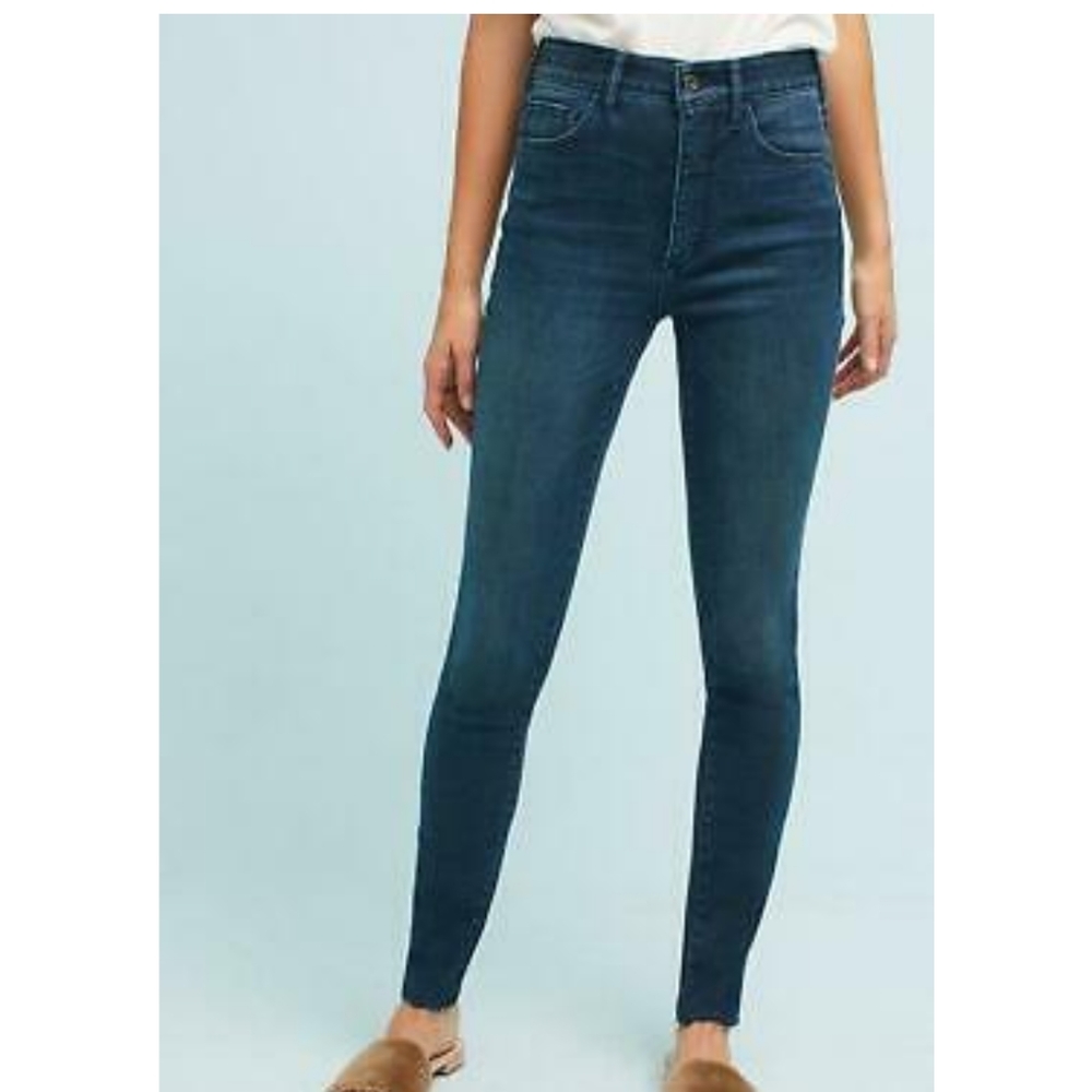 Pilcro Letterpress Ultra High Rise Skinny Jeans